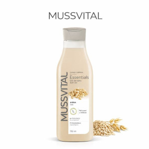 Bath & Shower Gel Oats 750ml - Mussvital