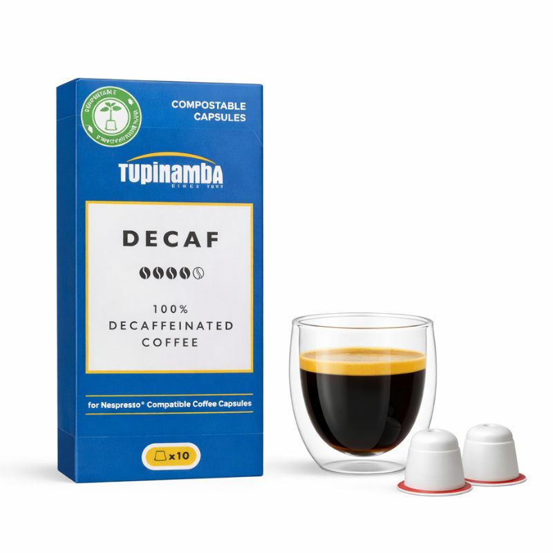 Coffee Capsules 10pcs TUPINAMBA - DECAF